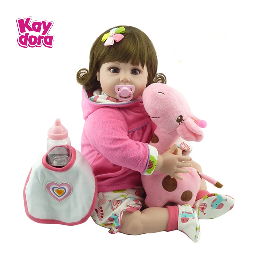 Купить KAYDORA 22 дюймов 55 см Силиконовые Reborn Baby ...