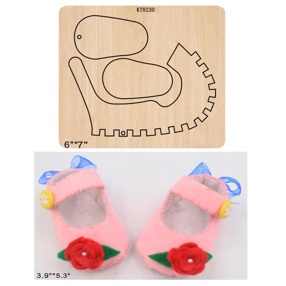 

Baby shoes new dies for 2019 die cut wooden dies fustelle