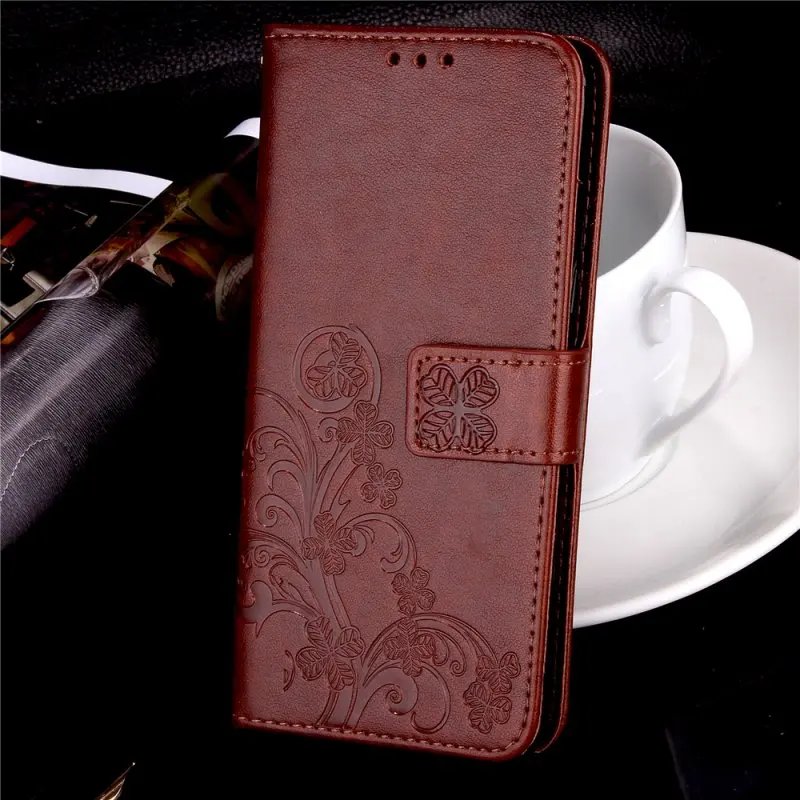BELIAL Case Cover for Samsung A8 2018 Case Wallet for Samsung Galaxy A8 2018 Case Flip Leather Embossed Flower With Card Holder (13)
