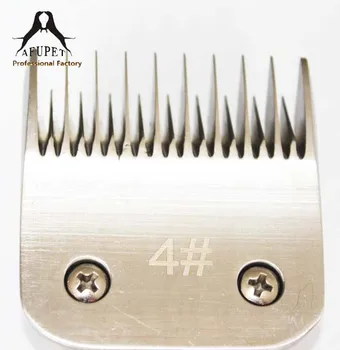 

10pcs/lot 9.5mm stainless steel electric pet shearing blade for sale 4#