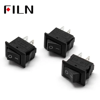 

15x10mm mini rocker switch 3A 250V 2 pins on -off mini power rocker switches