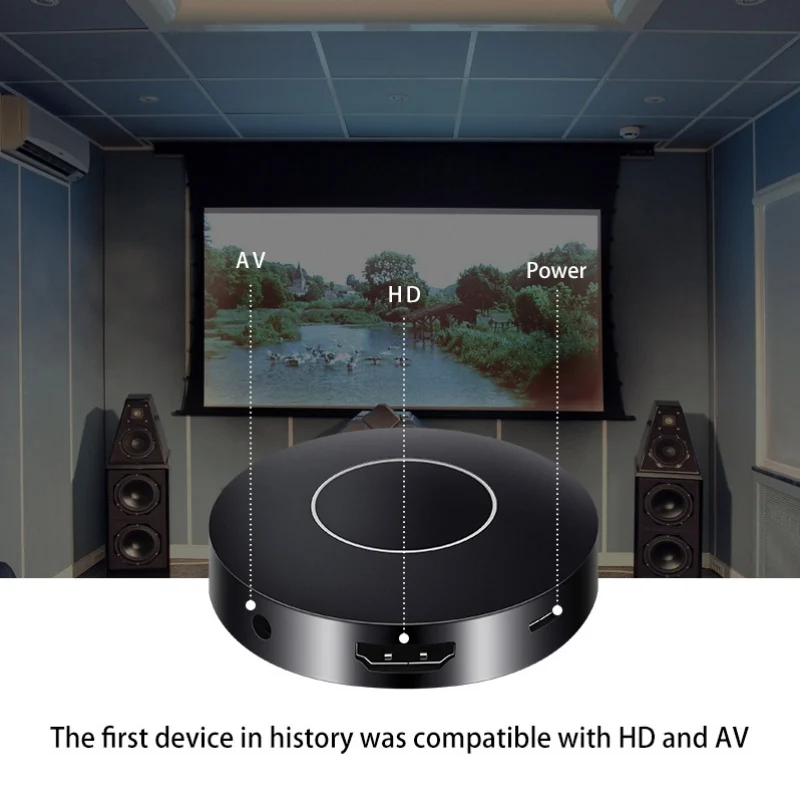 

Wireless WiFi Display Dongle Receiver 1080P HD TV Stick Airplay Media Streamer Adapter Media for Android TV