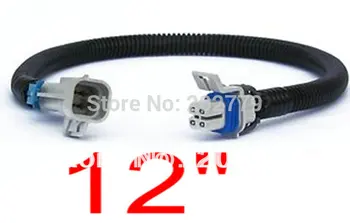 

longyue 20pcs universal GTO CTS-V Oxygen O2 Sensor Header Extension Harness LS1 LS2 GTO SQUARE GRAY 30cm wire