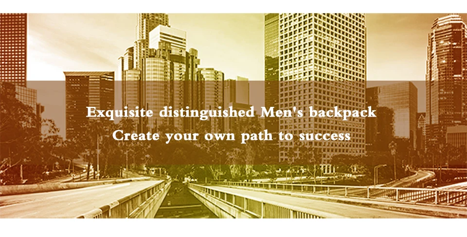 7 men travel backpack