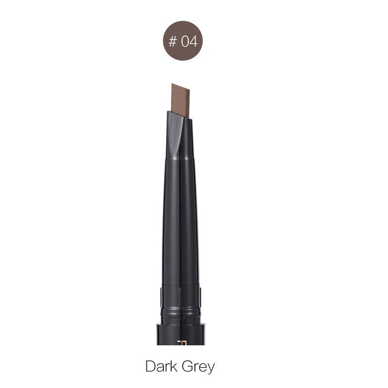 4 цвета, черный, коричневый карандаш для бровей, натуральный стойкий карандаш для бровей, водостойкая кисть для бровей, инструмент для макияжа TSLM1 - Цвет: 04