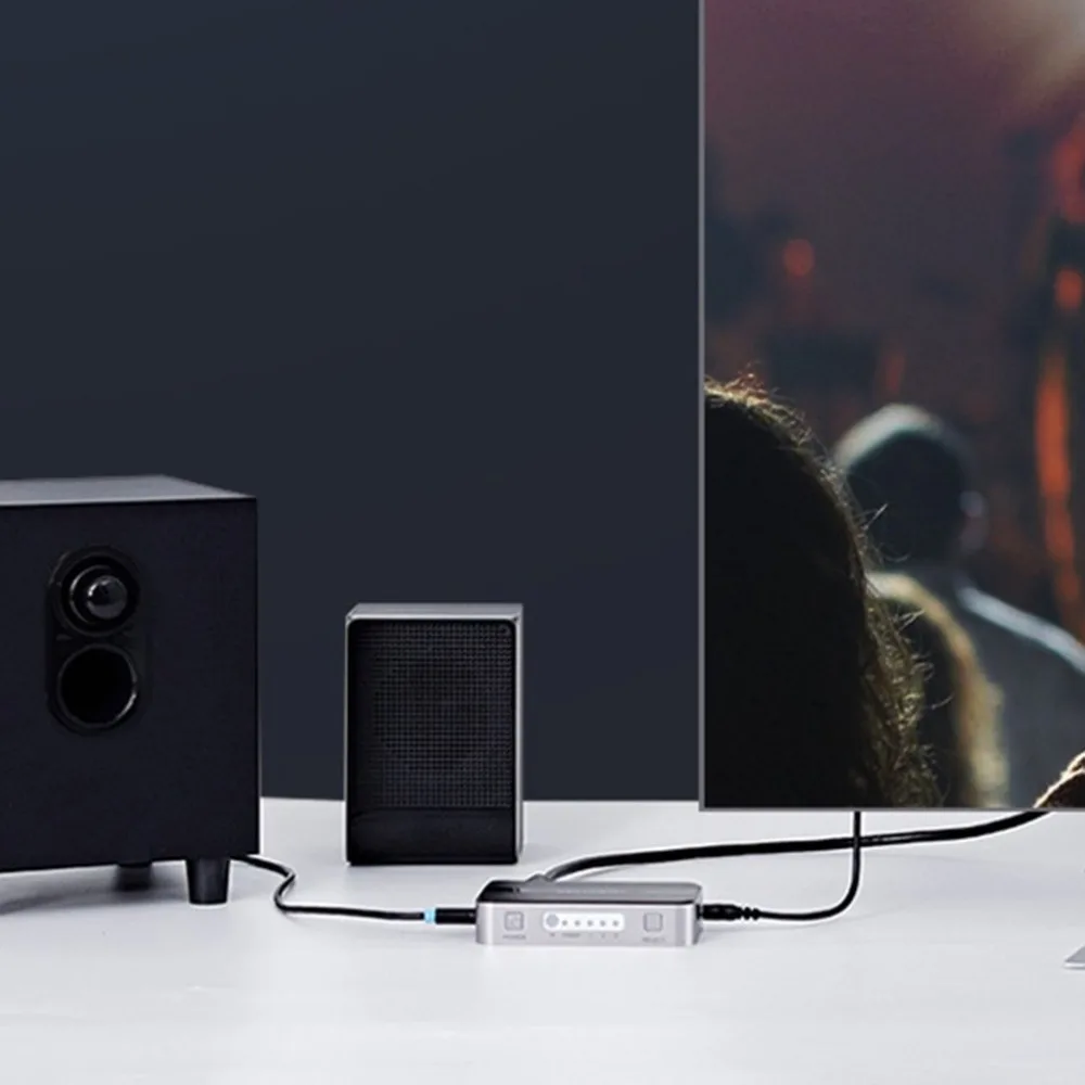 Новый Hdmi4k Hd коммутатор три в один из сплиттера с аудио разделением