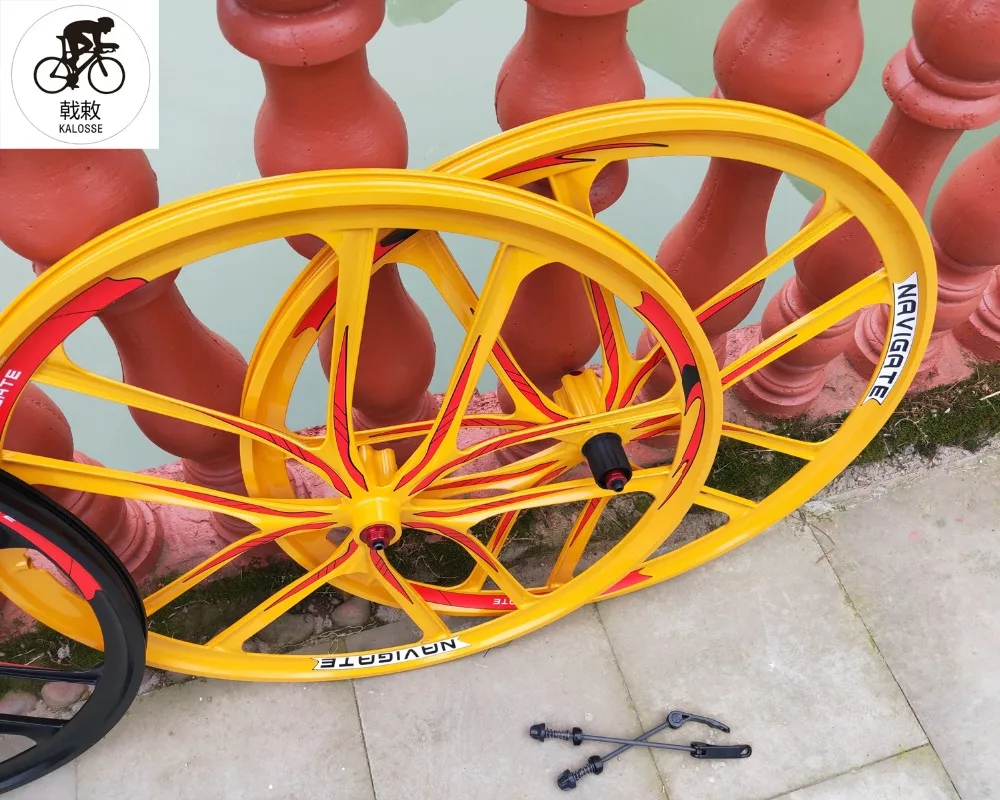 Sale Kalosse magnesuim alloy  29inch  mountain bike wheels 2 bearings hubs  100/135mm   For 11 Speed cassette 13