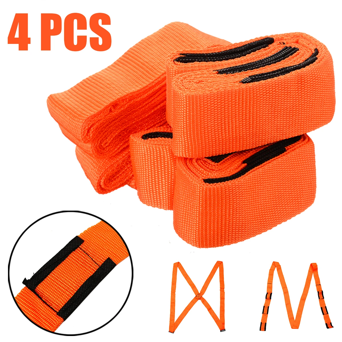 Lifting Moving Straps Harnesses Furniture Cargo Movers Aid Shoulder Heavy Duty