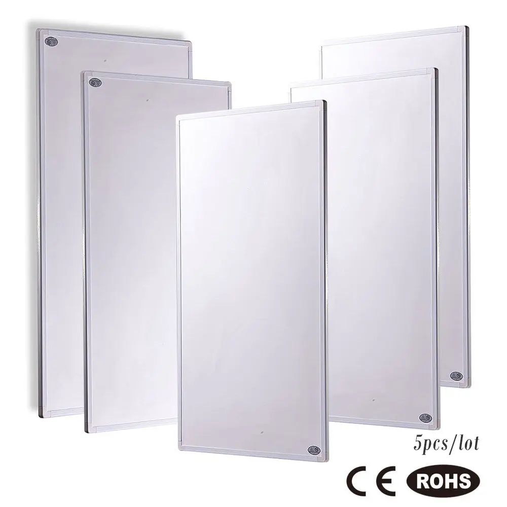 5pcs 600W Infrared Heating Panel Electric Radiant Wall Heater-in ...