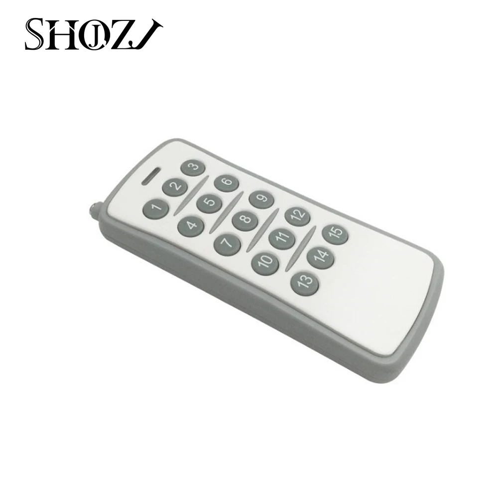 

wireless remote remote control 433M 15 button for electric garage door remote control gate lock telescopic door master key