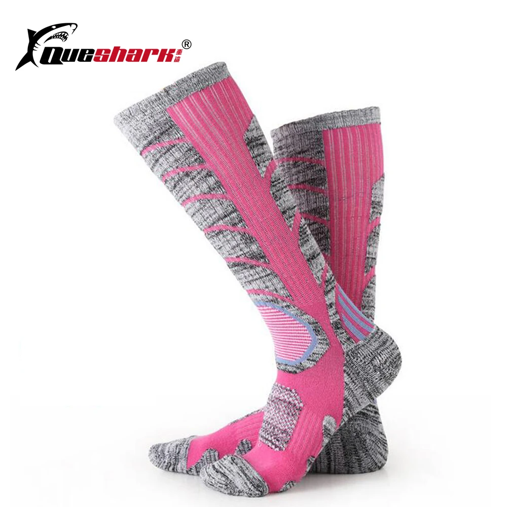 

Warm Thermal Ski Socks Thick Cotton Sports Cycling Skiing Soccer Socks Leg Warmers Hiking Camping Long Socks