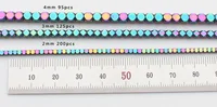 Hématite naturelle très brillante! Perles carrées en hématite à facettes de 15 pouces, pour la fabrication de bijoux de bracelets et de colliers à faire soi-même 3