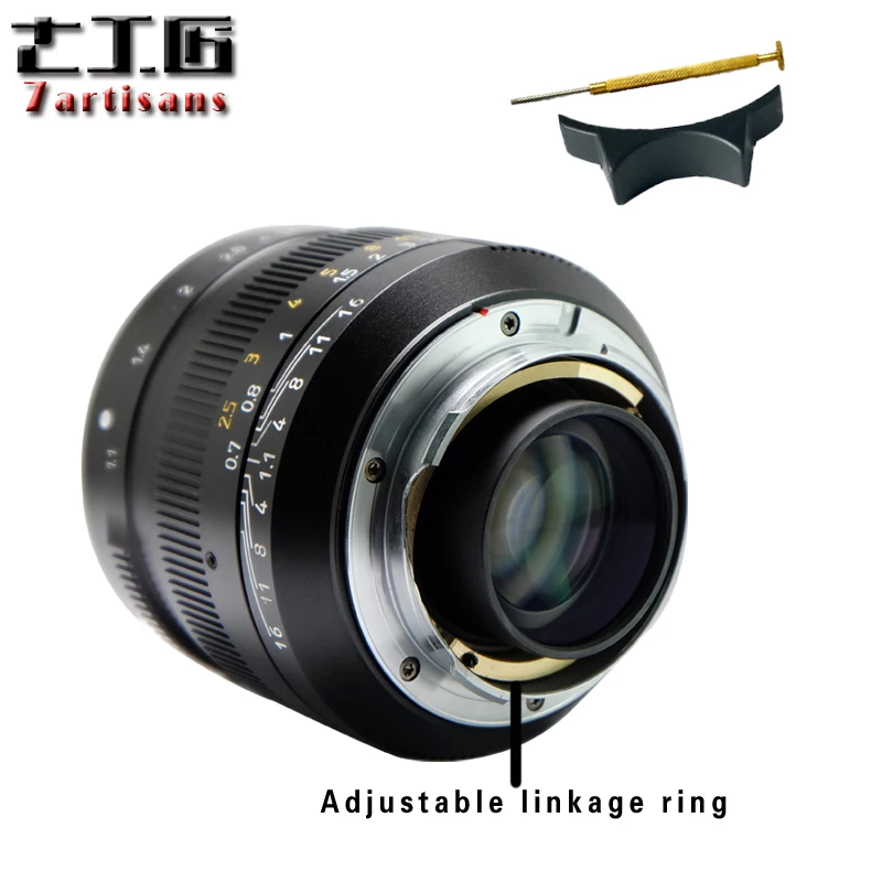 US $369.90 7artisans 50mm F11 Large Aperture As Prime Paraxial M Lens Convertible E Bayonet For Leica M
