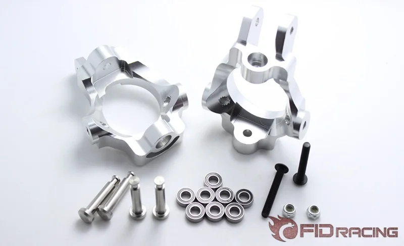 

FIDRACING CNC machined alloy Castor Blocks Front Hub for 1/5 rc car losi 5ive t ,kmx2 ,rovan lt