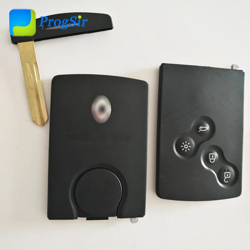 

Genuine 4 Button 434 MHz Remote Control Card for Renault Clio 4 With PCF7941 Hitag2 ID46 Chip