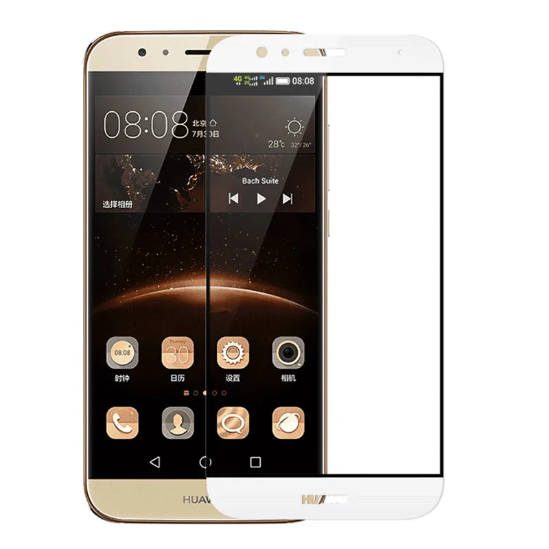 HD полное покрытие 9 H 0 3 мм закаленное Стекло для huawei G8/GX8/G7 плюс D199 Maimang 4 5 6 Экран