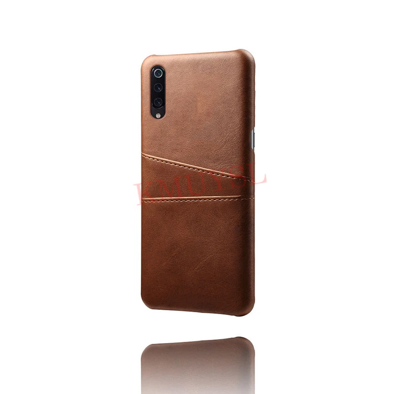 Кожаный держатель для карт чехол для телефона для Xiaomi mi 9 mi 9 SE жесткий кошелек чехол для Xiaomi mi 8 Lite mi 8 SE чехол бизнес Fundas Coque