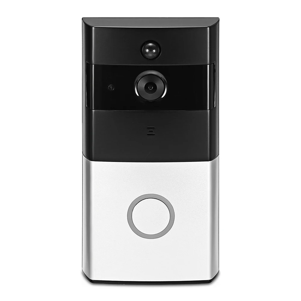 Fimei беспроводной WiFi видеодомофон умный дверной Звонок камера HD 720P Аудио датчик
