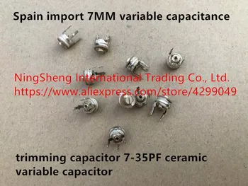 

Original new 100% 7MM variable capacitance trimming capacitor 7-35PF ceramic variable capacitor (Inductor)