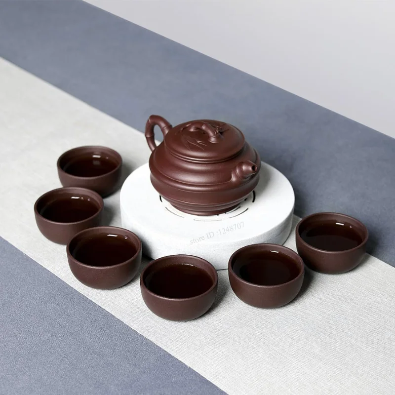 6 шт. Xiaomi Mijia Liyong Исин Чайный горшок чашка 40 мл кунг-фу ручной работы чайный набор чашка, чайники лучший подарок для друга Famliy