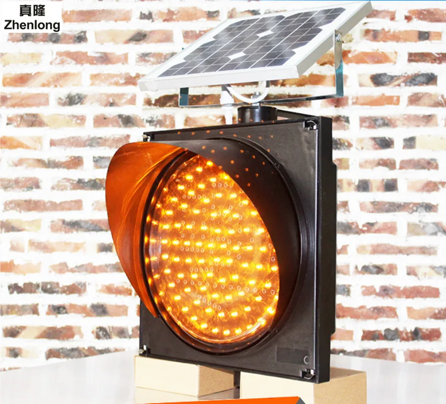 

Led Solar Powered Yellow Flashing Lights Solar Traffic Lights Flash Municipal Yellow Flashing Lights Traffic Warning Lights