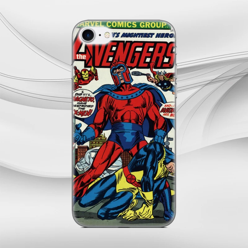 Герой комиксов Marvel Оболочка Чехол для iphone X XR XS MAX 5 5S SE 6 6S 7 8 9 Plus для iPod Touch 5 6 Чехол для телефона Coque Чехлы бамперы