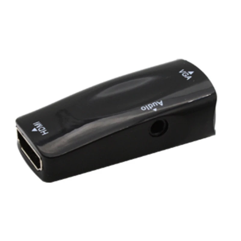 Адаптер 1080P HDMI VGA цифровой аудиопреобразователь с аудиокабелем поддержка HD для