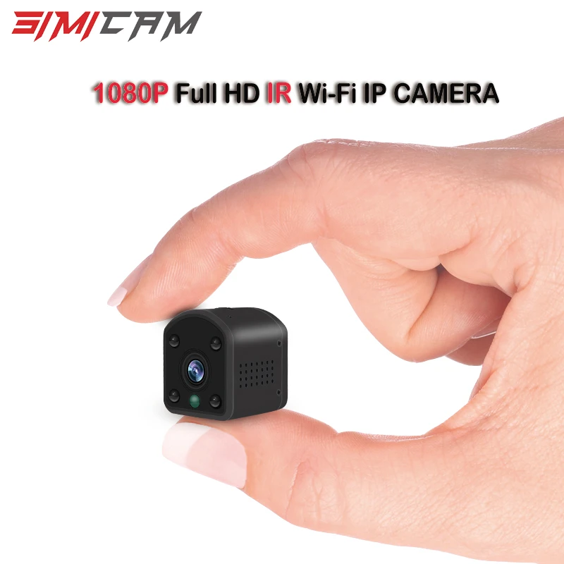 CCTV камера ip 1080P Full HD Mini карман Wi Fi беспроводной ИК Ночное Видение сигнализации Звук и изображение синхронный телефон приложение