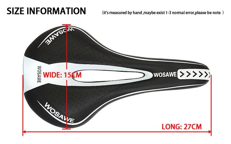 mtb saddle size