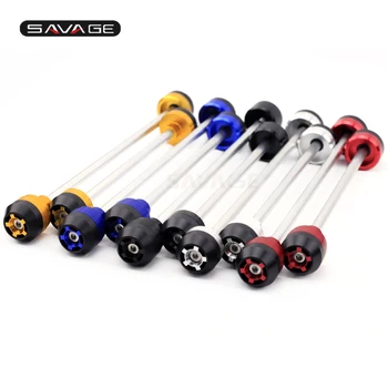 

Front Rear Axle Fork Wheel Protector Sliders For KAWASAKI NINJA ZX-6R ZX6R ZX 6R 2005 2006 05 06 Falling Protection Guard CNC