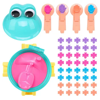 

Funny Toy Table Games Set Feeding Frog Adventure Toy Multiplayer Interaction Frog Eating Bee Competition Game Dropshiping