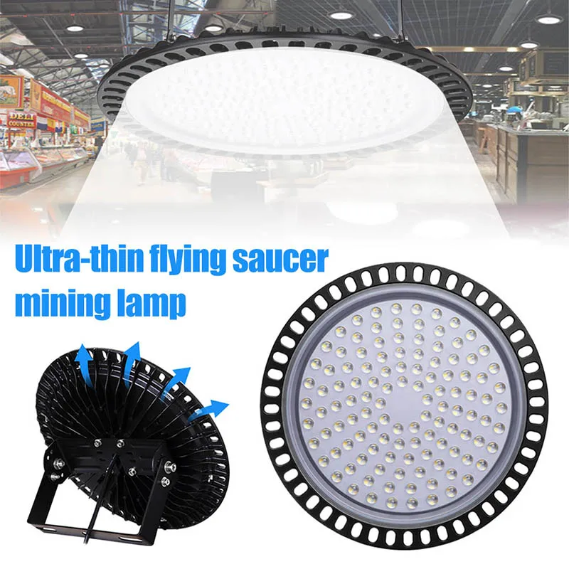 

110V LED High Bay Luminaire Industrial Lamp Hall Floodlight Cold White Floodlight 2019ing