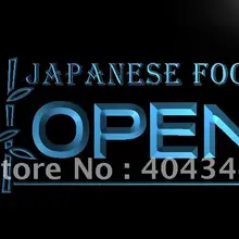 LB023 открыть японский Япония Ресторан светодиодный неоновый свет знак домашнего декора ремесла