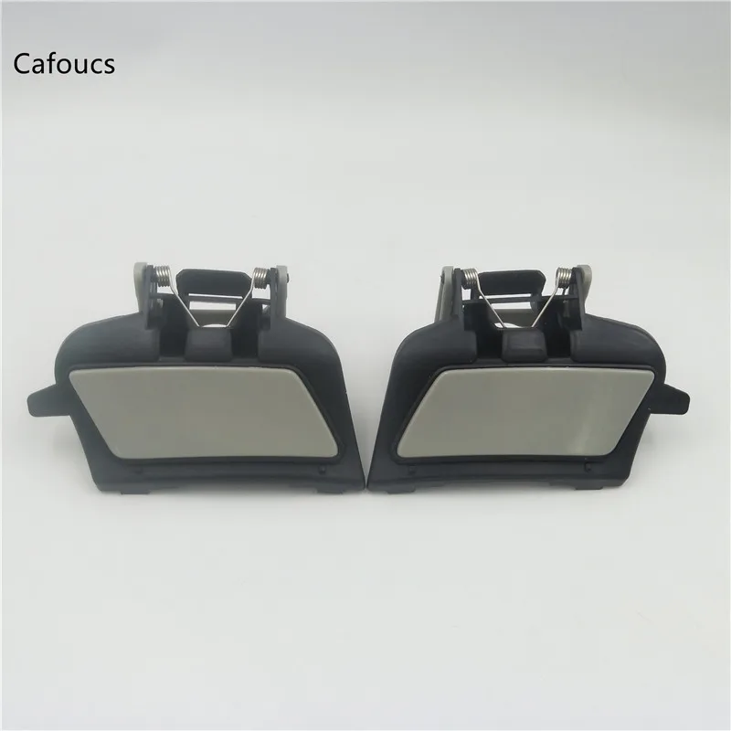 

For Mercedes Benz MB ML Class W164 Headlight Headlamp Washer Primed Cover Cap Set 2005 2006 2007 2008