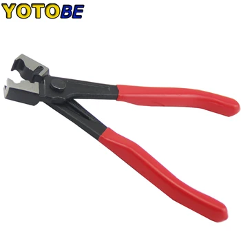Pliers R Type Collar Hose Clip Clamp Pliers Water Pipe Fuel Hose Installer Remover Removal Clamp Calliper Car Repair Hand Tools car clip plier hose clamps pliers angled swivel locking car pipe hose clamp pliers fuel coolant clip tool car hose removal tool