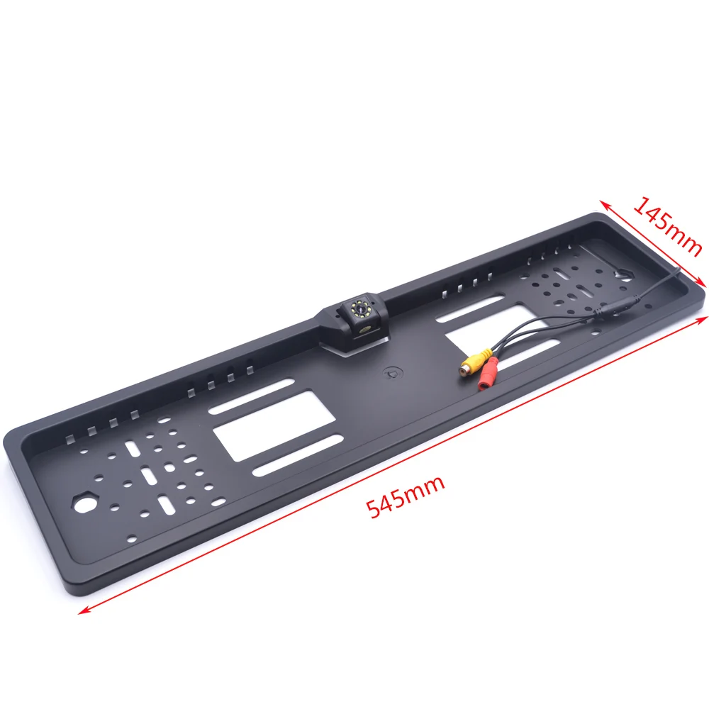 TFT-LCD 4,3 дюймов HD цветной автомобильный монитор 2 видео вход для автомобиля Водонепроницаемая камера заднего вида автомобиля заднего вида