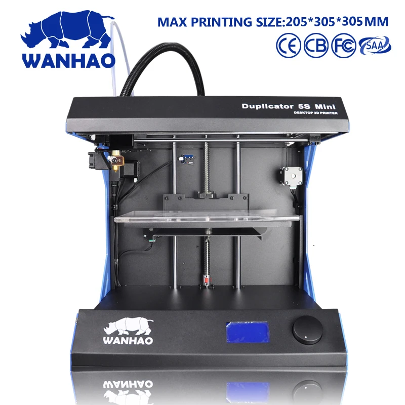 2018 китайский поставщик Wanhao D5S мини 3D цветной лазерный принтер машина комплект с PLA