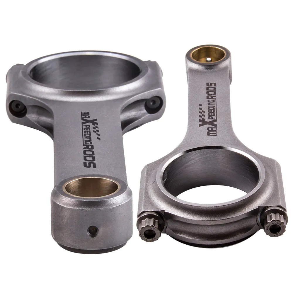 4340 кованая сталь H Beam Conrods для Fiat 500 124 мм центральная длина шатун поршень