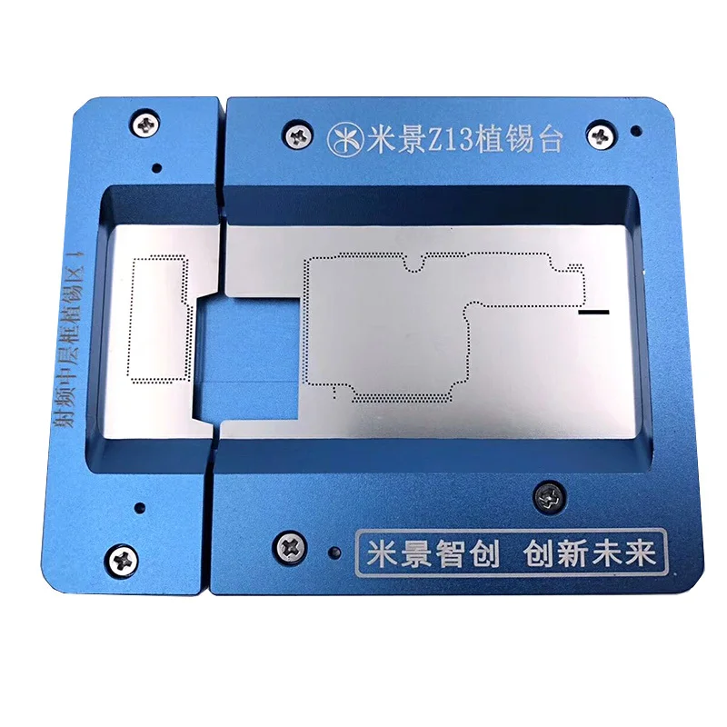 

Mj Z13 Motherboard Bga Soldering Fixture With Reballing Stencil For Iphone X Xs Xs Max Soldering Repair Kit Set