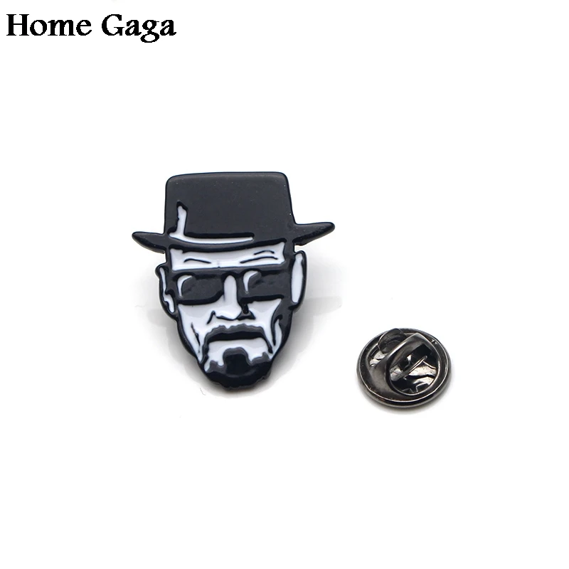 Homegaga Breaking Bad Walter белые diy цинковые булавки для галстука броши рюкзака одежды