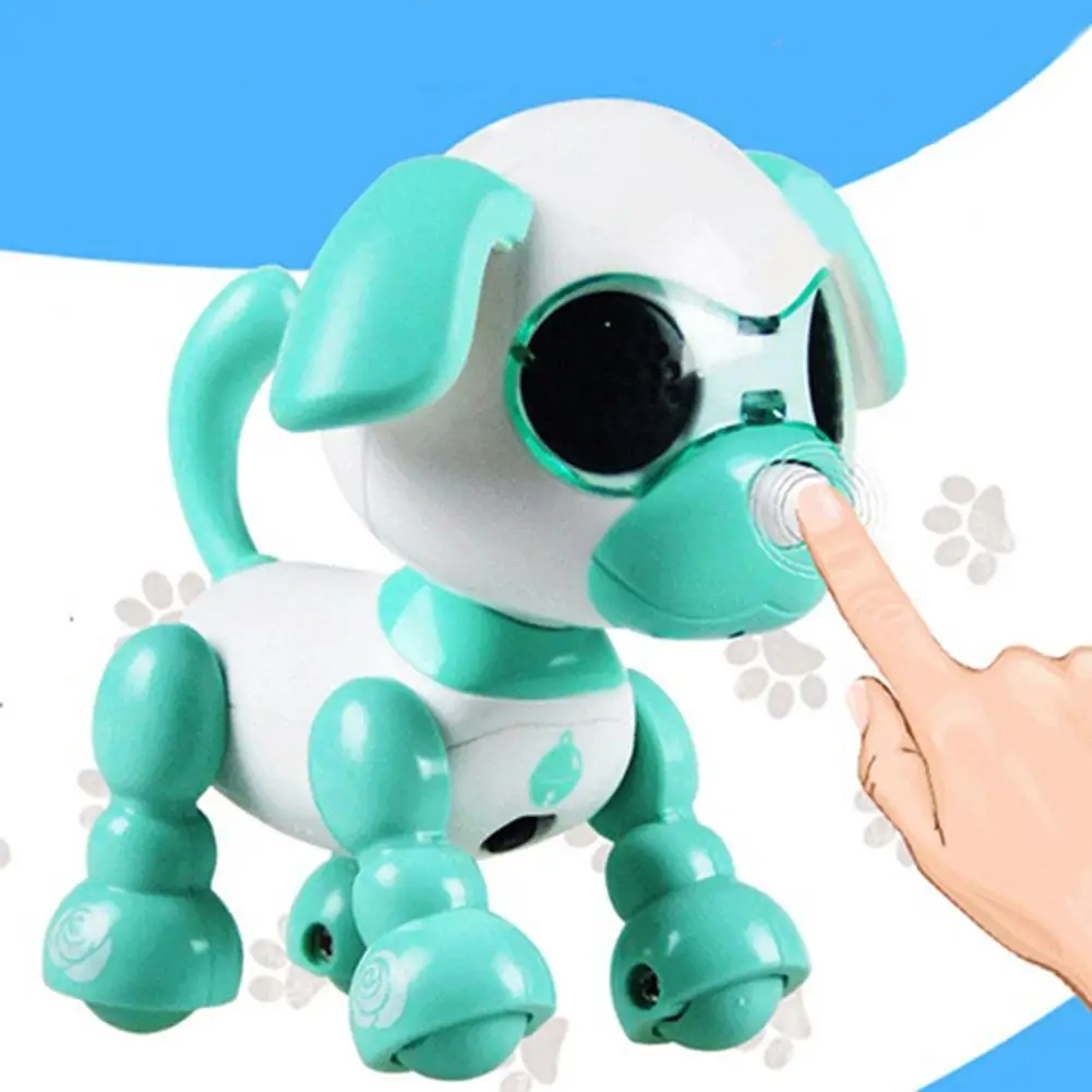 

Interactive Robot Smart Puppy Dog LED Eyes Walking Recording Children Kids Toy Education Toy lovely Children