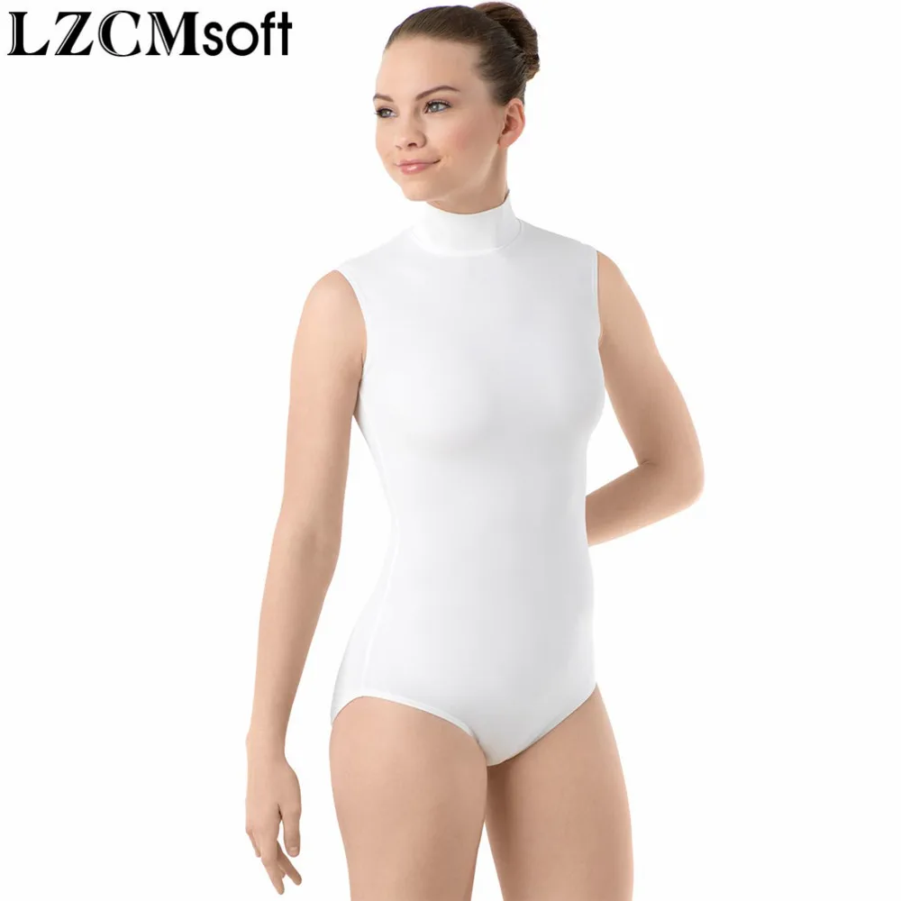 Dance Leotard Women Spandex Sleeveless Gymnastics
