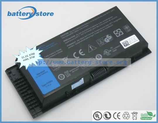 Аккумулятор FV993 для Dell precision M6700 DELL M6600 M4700 M4600 97 Вт 8700 мА · ч | Компьютеры и офис