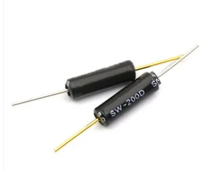 10 шт./лот SW-200D переключатель вибрации шариковый выключатель, срабатывающий при наклоне двойные бусины датчик угла в наличии 10 шт./лот SW-200D переключатель вибрации шариковый выключатель, срабатывающий при наклоне двойные бусины датчик угла в наличии