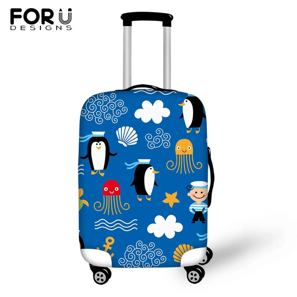 FORUDESIGNS Fashion 3D Print Case Cover Dustproof Luggage Protective Covers For Men Women New Fashion Travel accessories