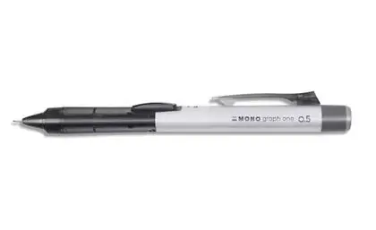 Tombow DCD-121 механический карандаш 0,5 мм Япония - Цвет: Белый