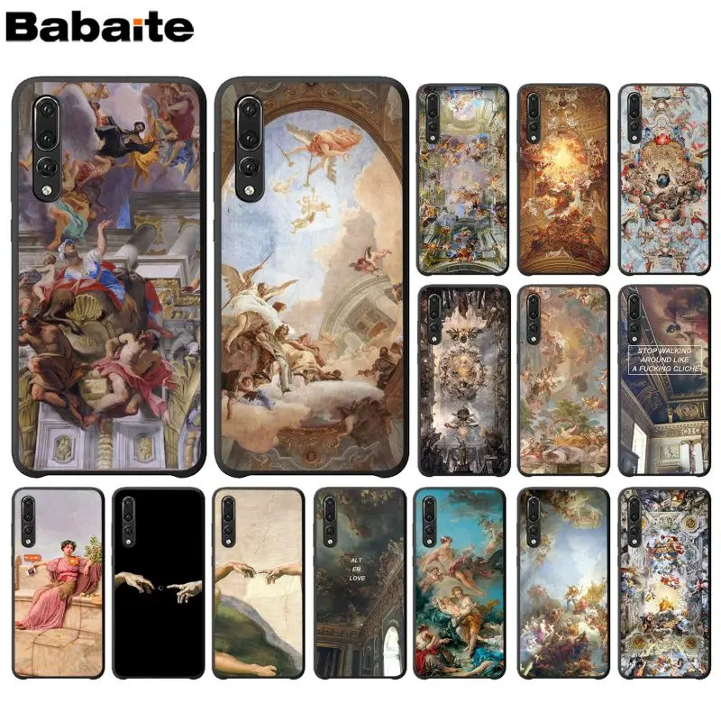 

Babaite palace of versailles The Creation of Adam Art Phone Case for Huawei P10 Plus Lite P20 Pro Mate20 Pro Mate10 Lite P30 Pro