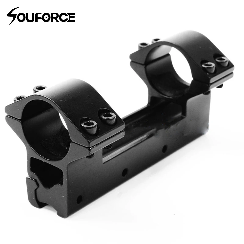 

High Quality 25.4 mm Double Tube Scope 100mm Higher Mount for Dovetail 11mm Weaver Rail For Riflescope Hunting