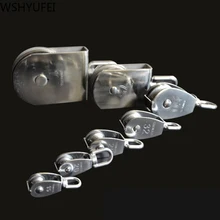 M15/20/25/32/50/75/100 металлический шкив круглой формы, нержавеющая сталь(шкив Корона и подъемная колеса мини одно колесо