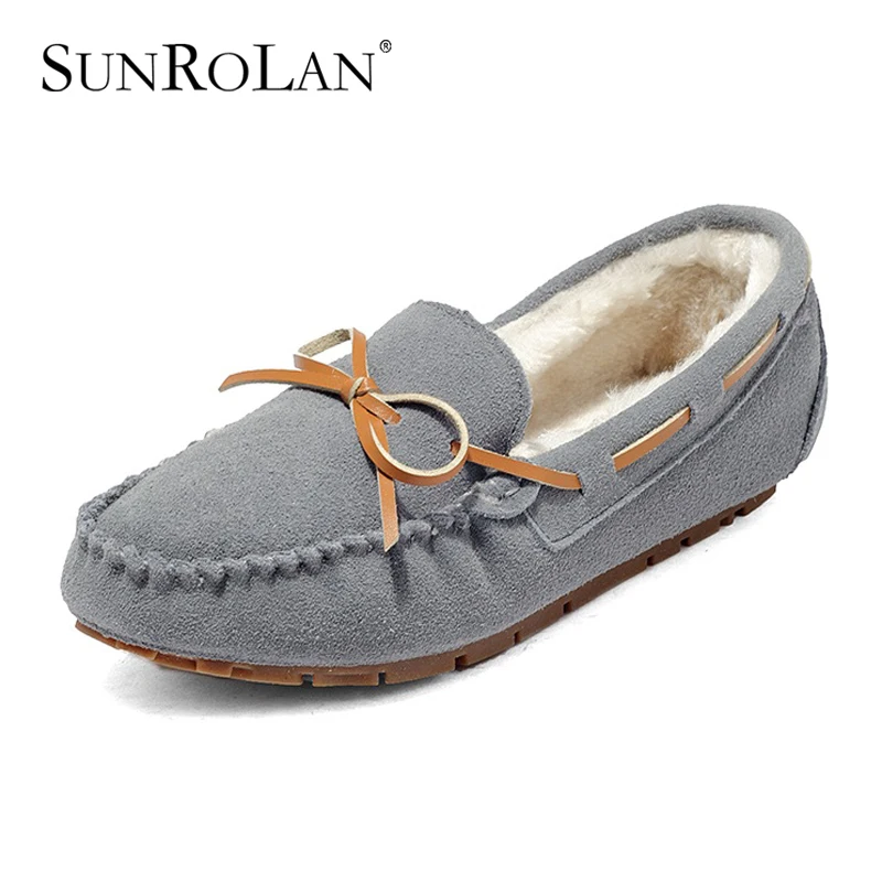 fur lined driving moccasins